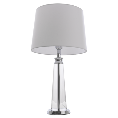 Lampka noc stołowa CHARLOTTE T01332WH Chrom 62 cm